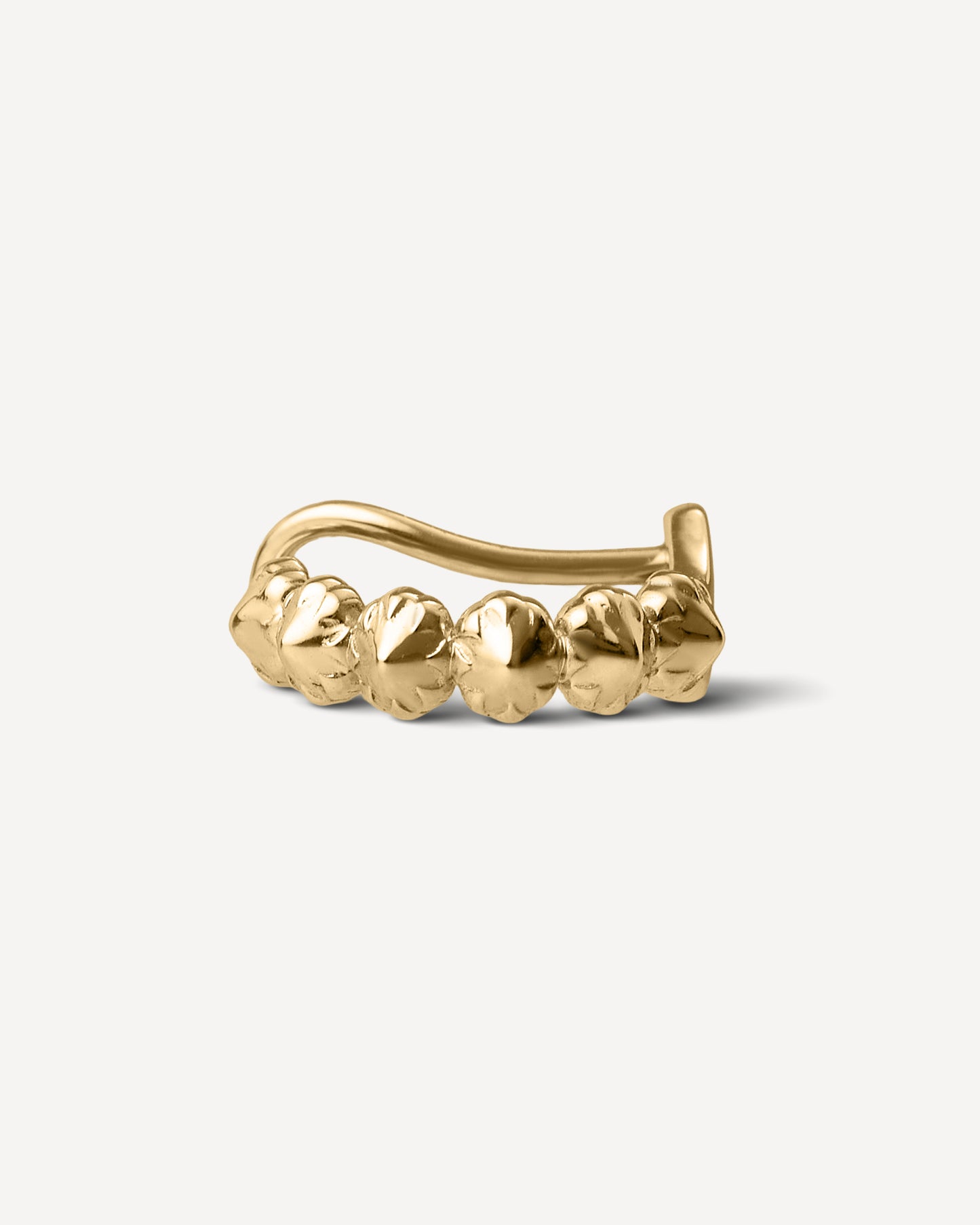 Piercing Protea em Ouro 18k