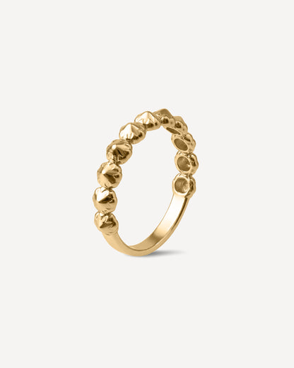 Anel Protea em Ouro 18k