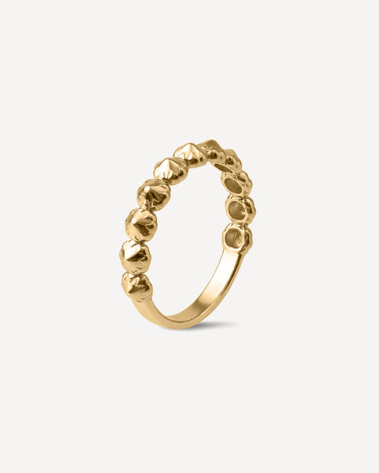Anel Protea em Ouro 18k