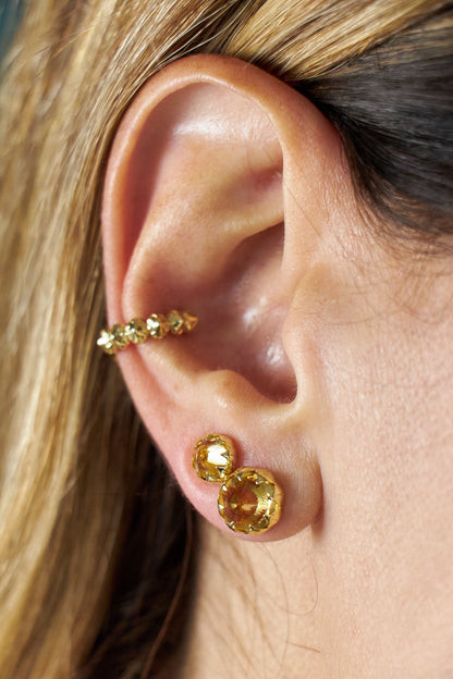 Piercing Protea em Ouro 18k