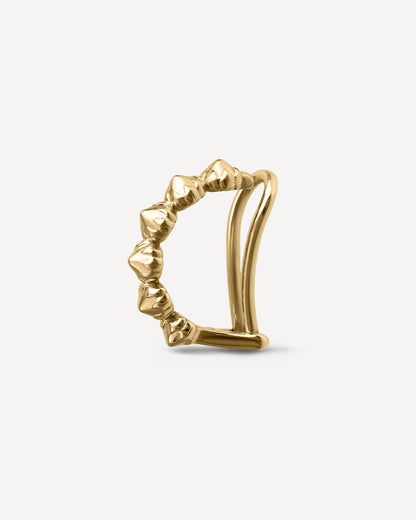 Piercing Protea em Ouro 18k