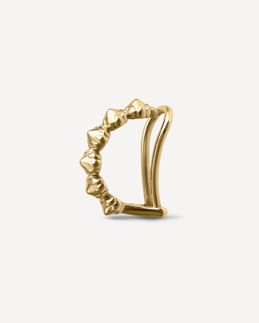 Piercing Protea em Ouro 18k